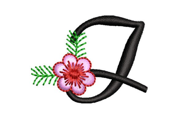 Floral Letter I: A Timeless Wedding Monogram for Personalized Gifts