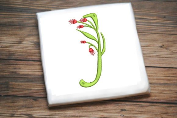 Floral Monogram Letter J: A Seasonal Embroidery Review